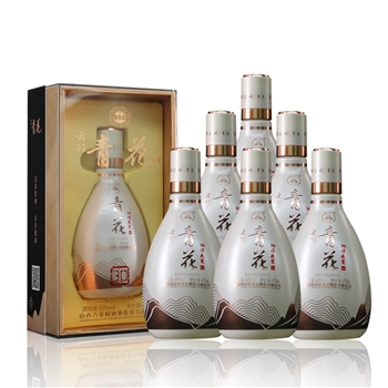 云陌青花30 禧花瓷 42度