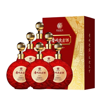 贵州迎宾酒 窖香1号 红